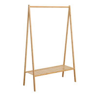GARDEROBENSTÄNDER LANA Bambus - Naturfarben, Holz (100/159/45cm) - SVITA