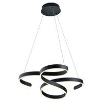 LED HÄNGELEUCHTE Francis Anthrazit - Anthrazit, Metall (72/68/150cm)