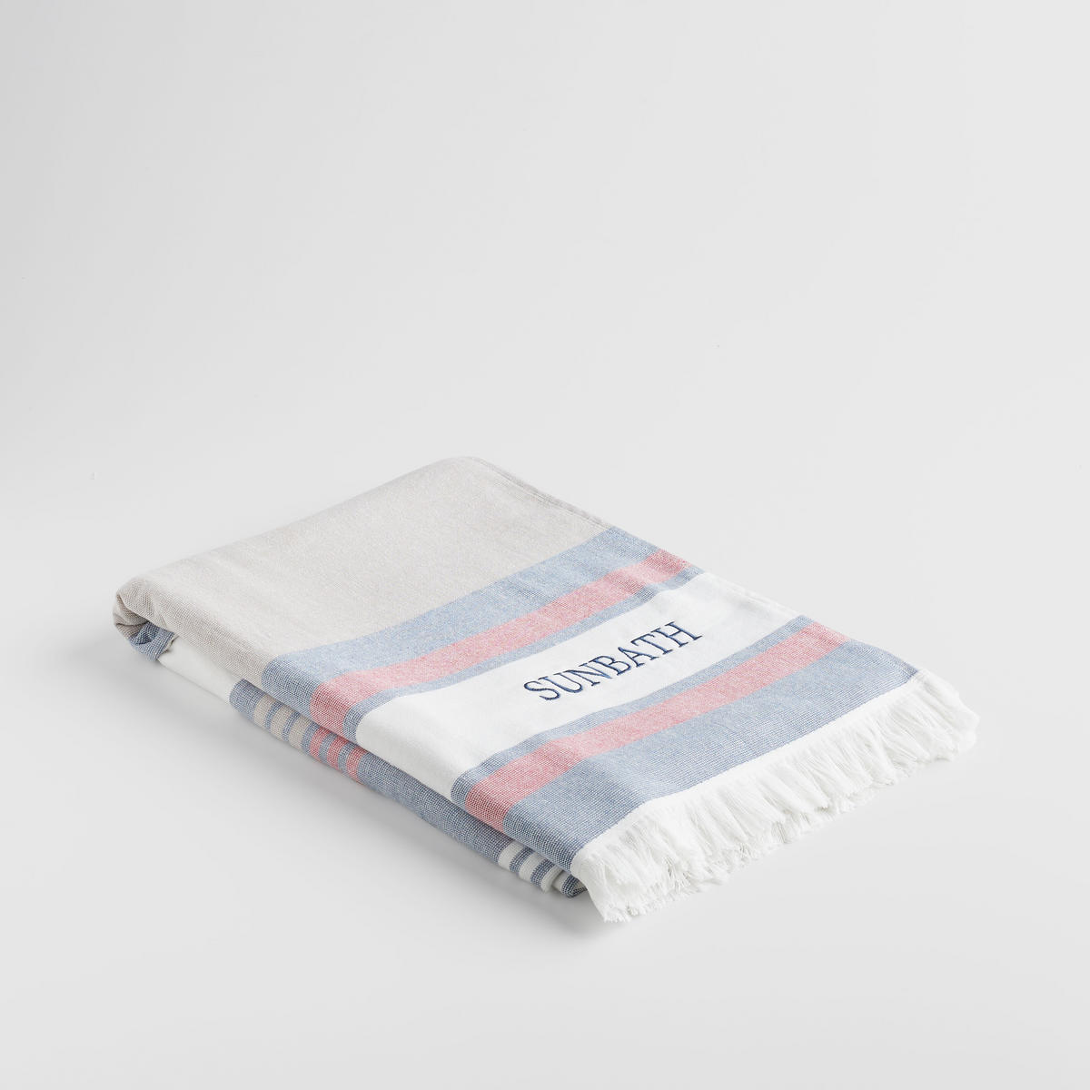 STRANDTUCH Sunbath - Beige, Textil (140/190cm) - home&you