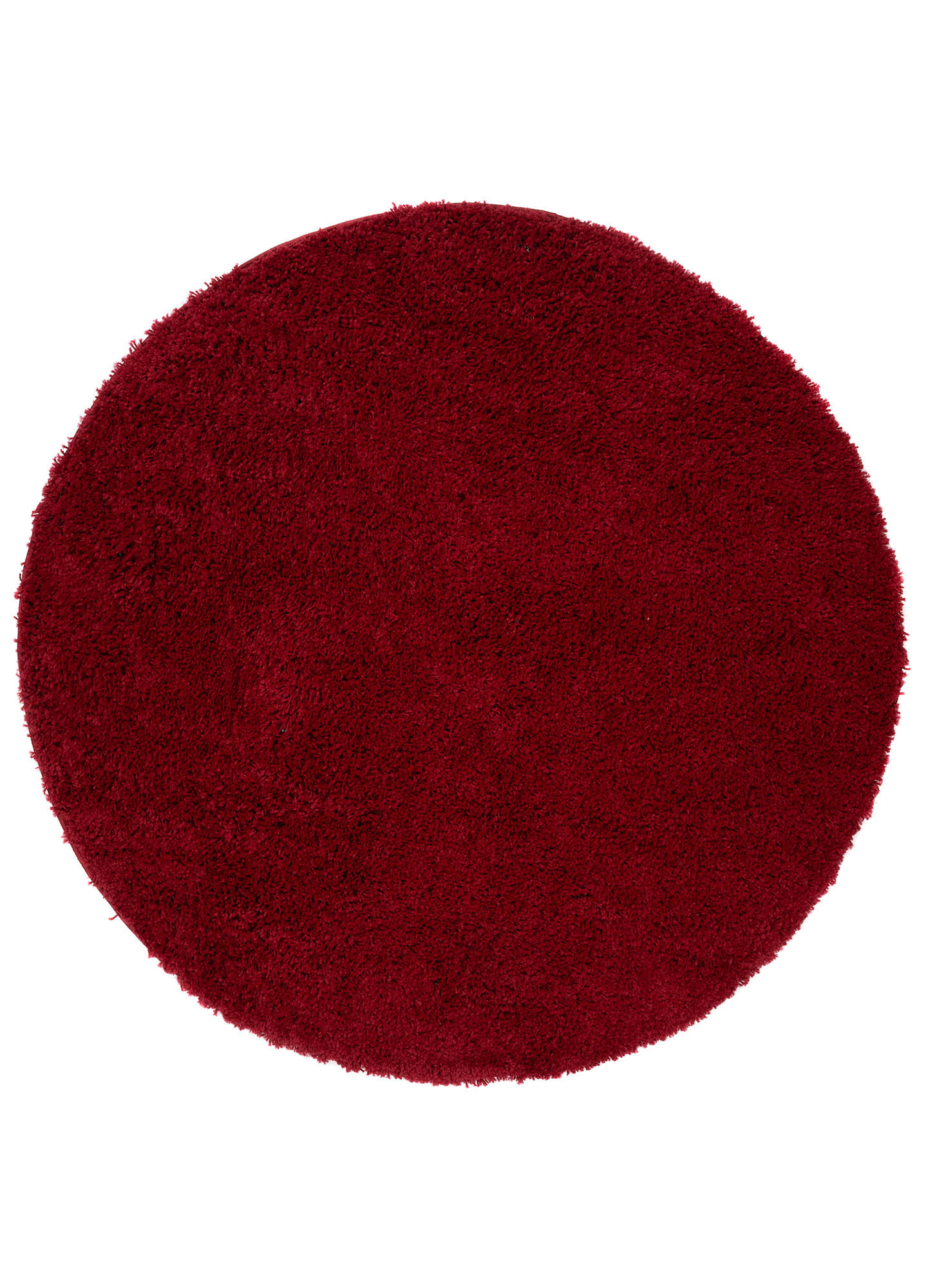 TEPPICH ESSENCE ROUND Rot 240/240 cm - Rot, Textil (240/240cm) - Tapiso