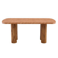 ESSTISCH 116/65/75cmHolztisch,rechteckiger Küchentisch,Naturfarben - Naturfarben, Holz (90/180/76cm) - LVHOM