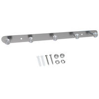 GARDEROBENLEISTE 38.1/2.55/2.55 cm - Silberfarben, Metall (2.55/2.55/38.1cm) - Intirilife