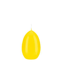 EIKERZEN Klarlack Zitrone Gelb 90 x Ø 60 mm, 6 Stück - Gelb, Paraffin (6/9/9cm) - Kopschitz Kerzen