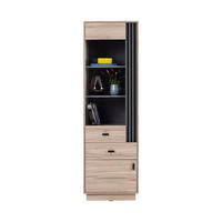 VITRINE – 60 cm – ALLMO System – Sonoma Eiche - Sonoma Eiche, Holzwerkstoff (60/195/40cm) - hi-markt
