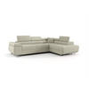ECKSOFA Monaro Mit Schlaffunktion - Beige, Holzwerkstoff/Textil (275/202cm) - Fun Möbel