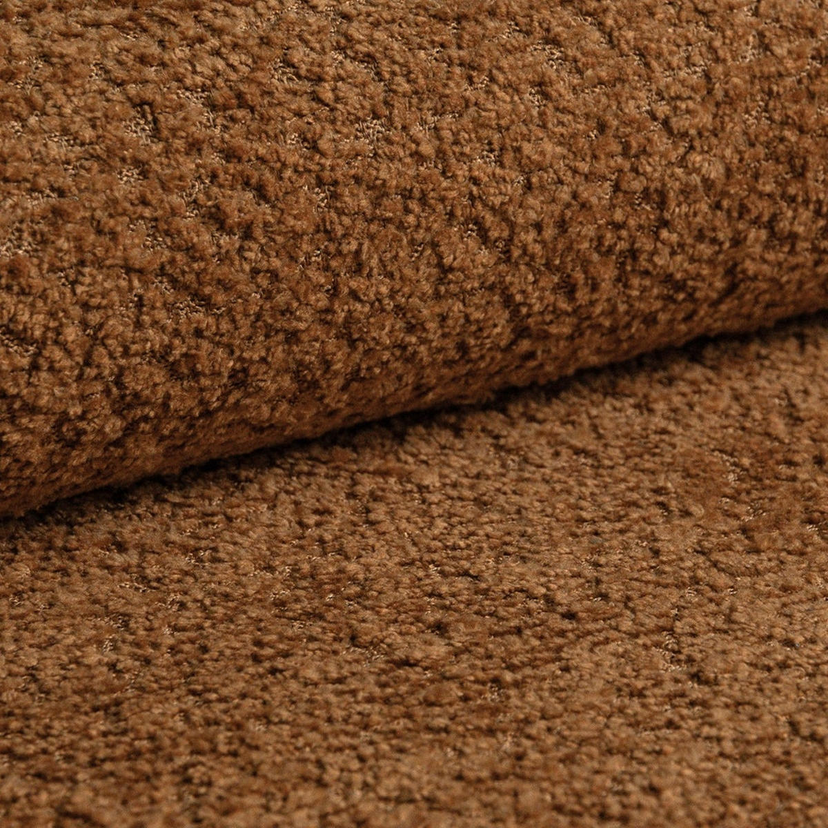 KONTINENTÁLNÍ POSTEL se dvěma úložnými prostory, buklé tkanina Coral, Karamelová, 140x200 cm, NEGROS - hnědá, dřevo (140/200cm) - Kaiser Möbel