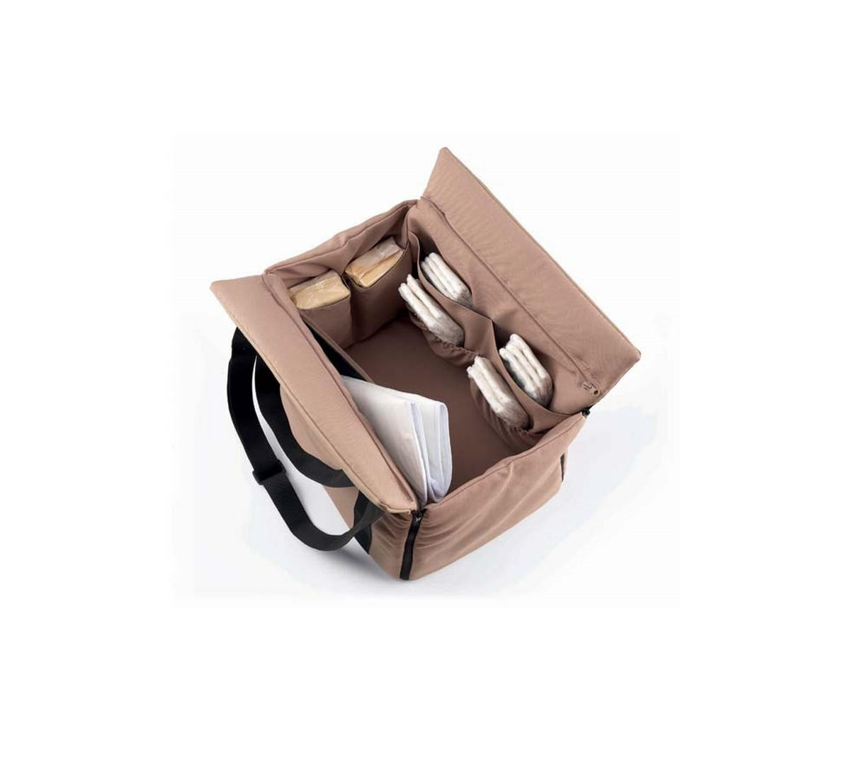 WICKELTASCHE Travelling inklusive Wickelauflage - Beige, Kunststoff (450/37/37cm) - Cam il Mondo del Bambino S.p.A.