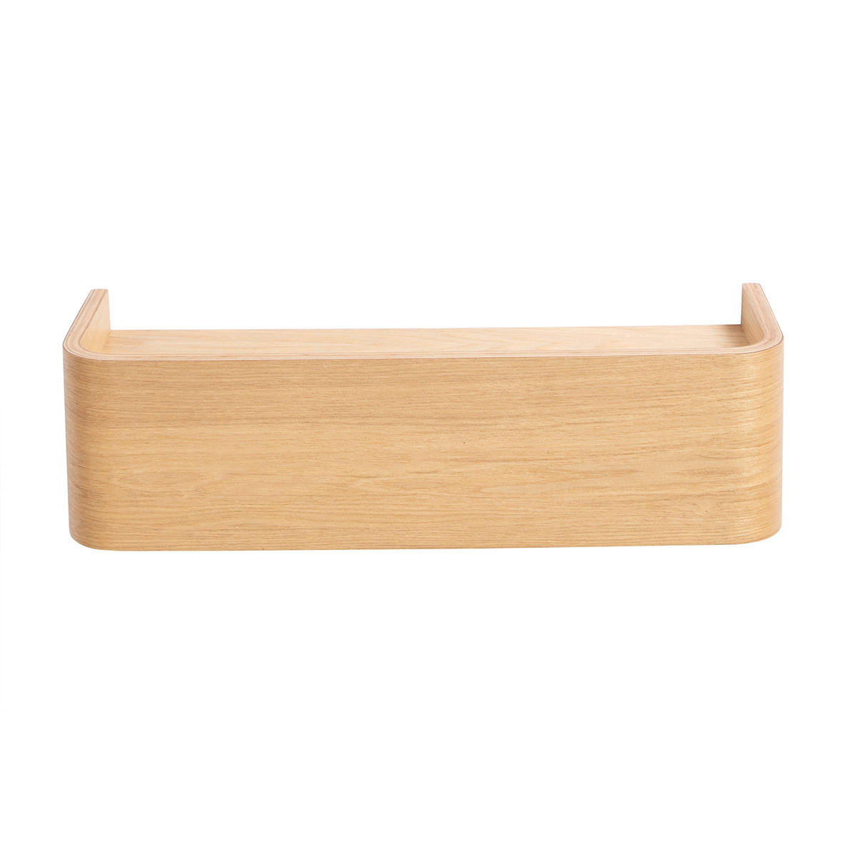 WANDREGAL Holz Esche L40 HOPE - Hellbraun, Holz (15/13/48cm) - Miliboo
