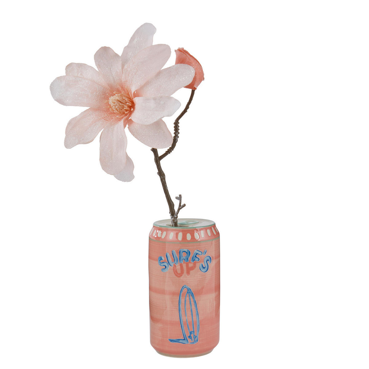 VASE Beverage "Dose" - Pink, Keramik (12cm) - Butlers