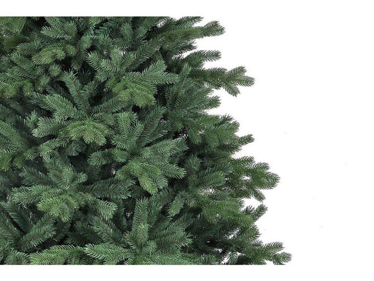 WEIHNACHTSBAUM künstlicher 270 cm, HIMMELSSILBER, mit 131-teiligem Weihnachtsbaumschmuck, inkl. Metallständer und Aufbewahrungsbox - Blau/Silberfarben, Kunststoff/Metall (157/270cm) - LAALU