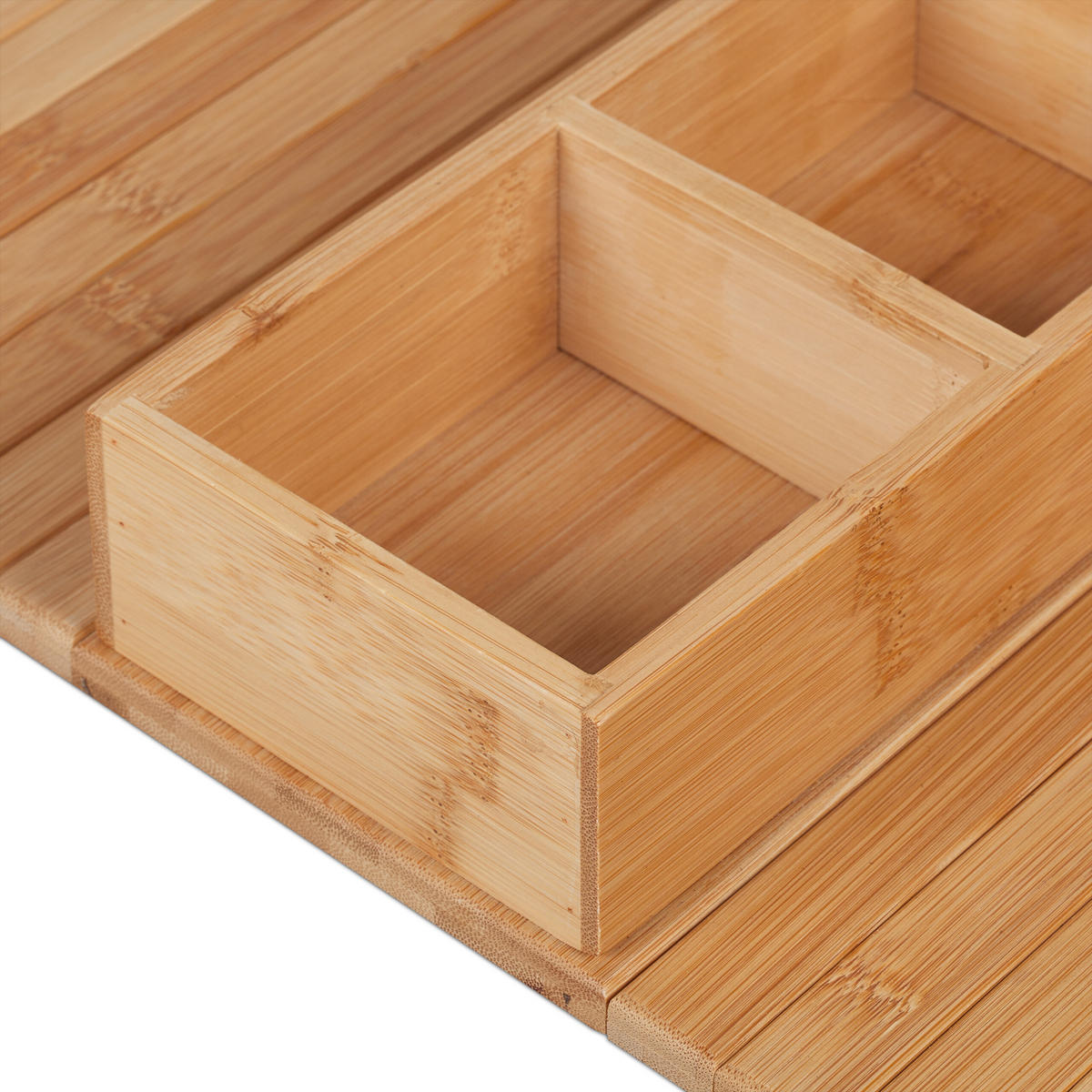 SOFATABLETT - Multicolor, Holz/Textil (42/6.5/28cm) - Relaxdays