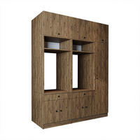 WASCHMASCHINENSCHRANK Serie 1 179cm Breit, 230cm Hoch - Eichefarben, Holzwerkstoff (179/230/67cm)
