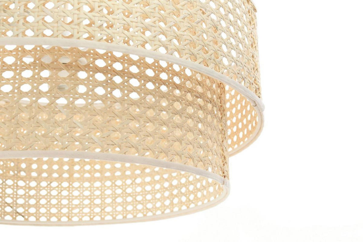 HÄNGELEUCHTE Beige 40/20 cm - Beige, Kunststoff (40/1/20cm) - ONZENO