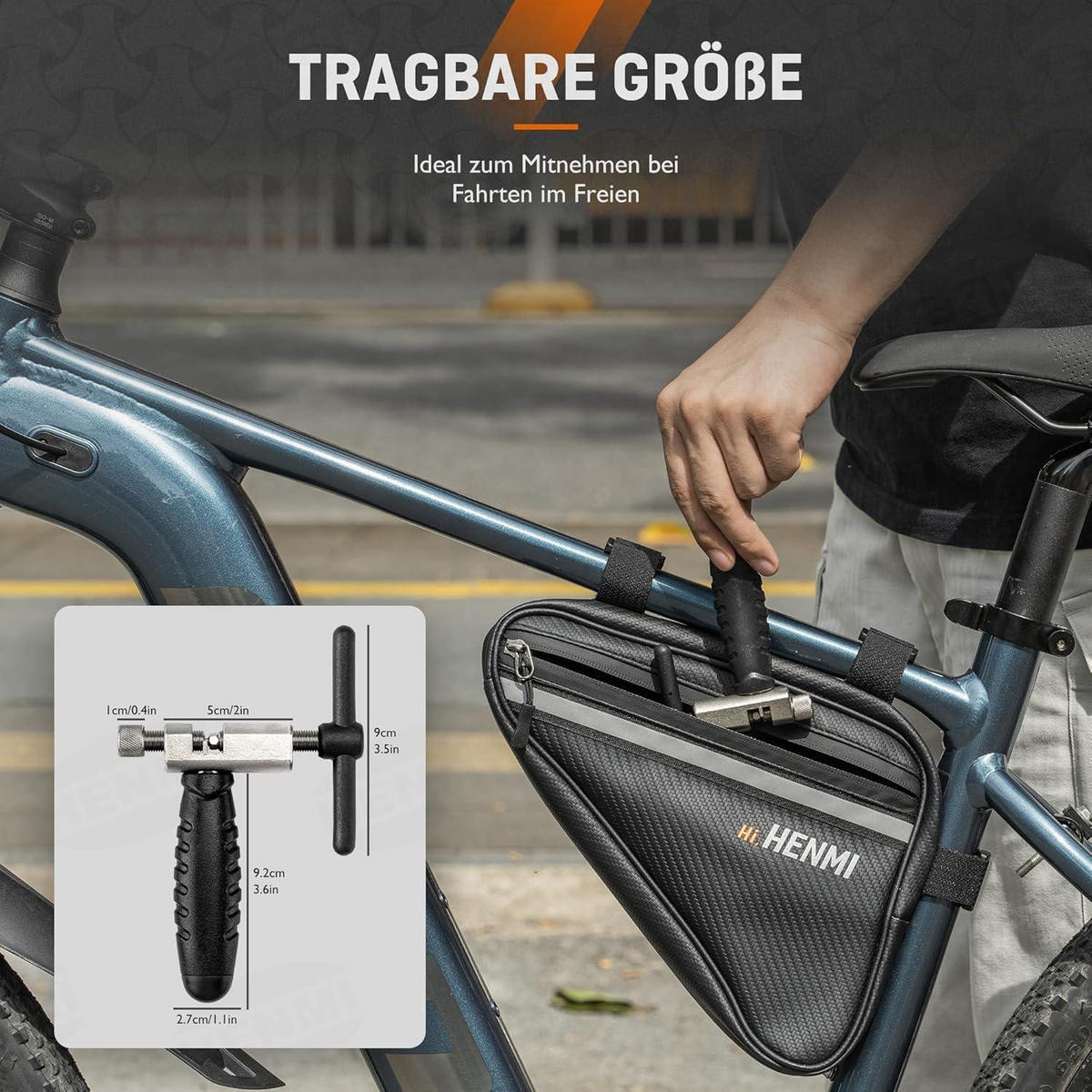 KETTENNIETER Fahrrad für 6-12 Fach Ketten - Multicolor, Metall (2.7/5/9.2cm)