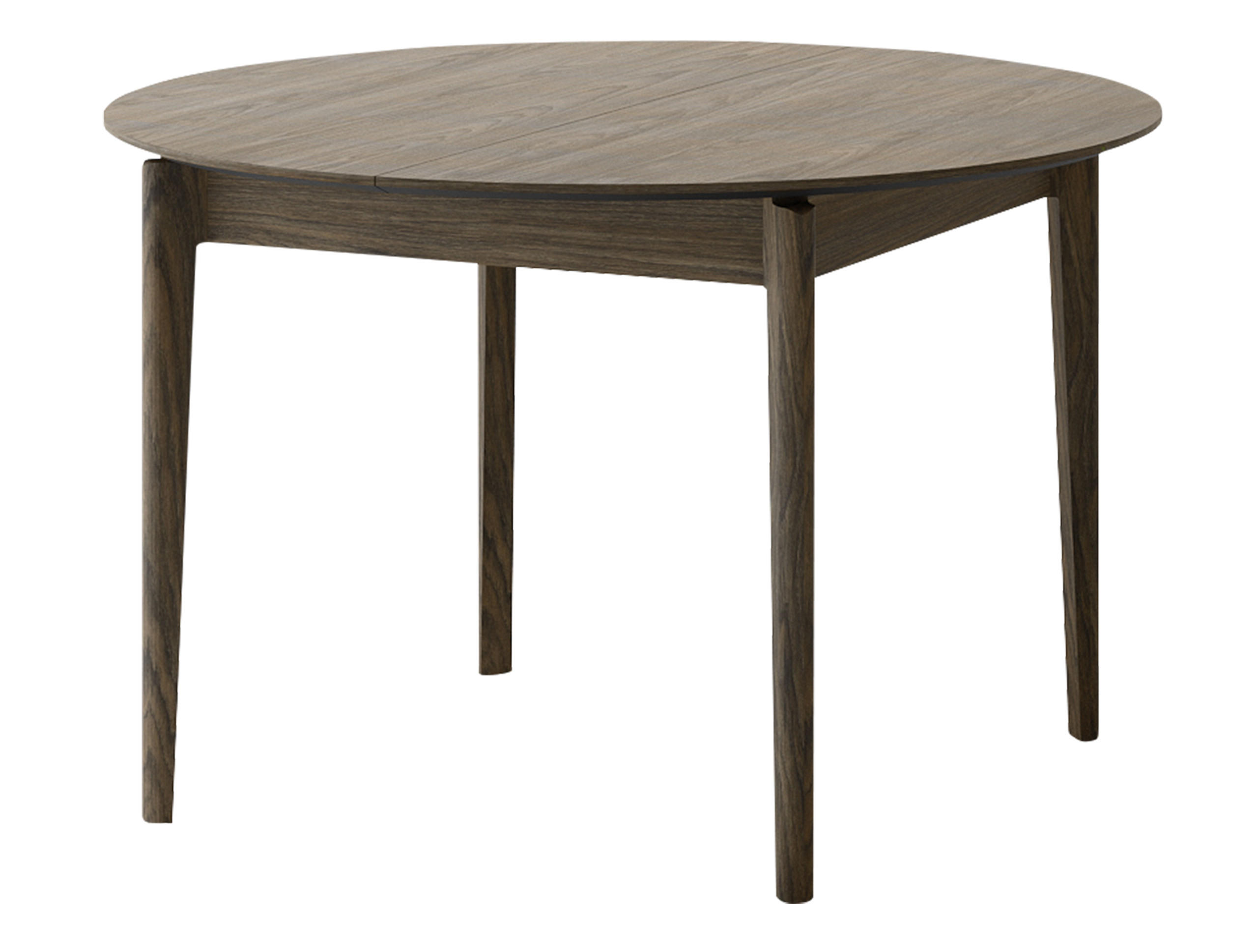 ESSTISCH ausziehbar Plot PT04 - Dunkelbraun, Holz/Holzwerkstoff (120/120/77cm) - MIRJAN24