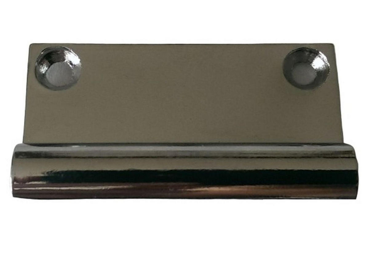 SPIEGELSCHRANKGRIFF BA 32 mm Türgriff Spiegelschrank Türöffner Badmöbelgriff - Chromfarben, Metall (4/0.3/0.2cm) - Livingpoint24