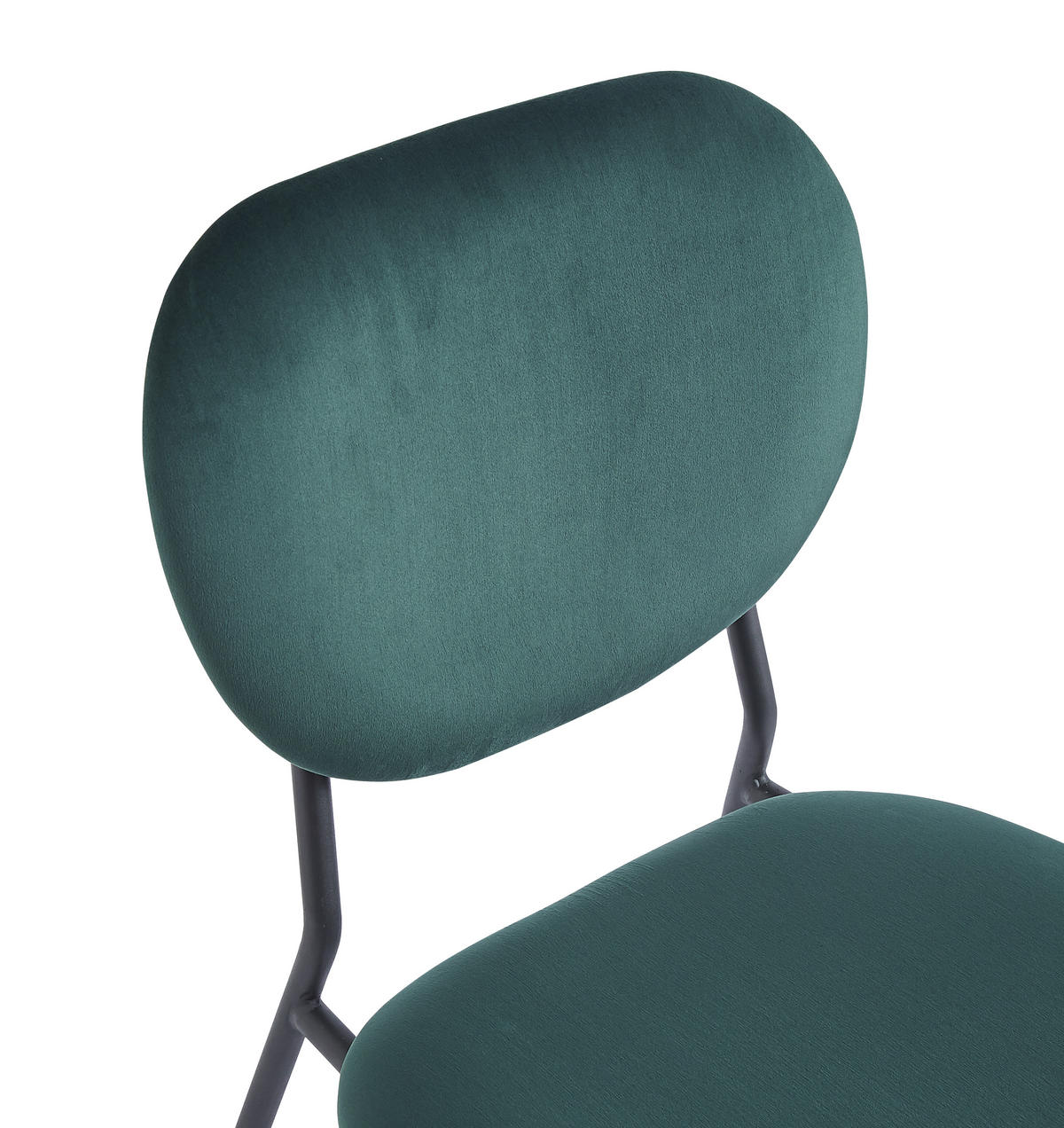 STUHL 2er-Set Wolle Grün - Grün, Textil (49/82.5/54.5cm) - Nordlys