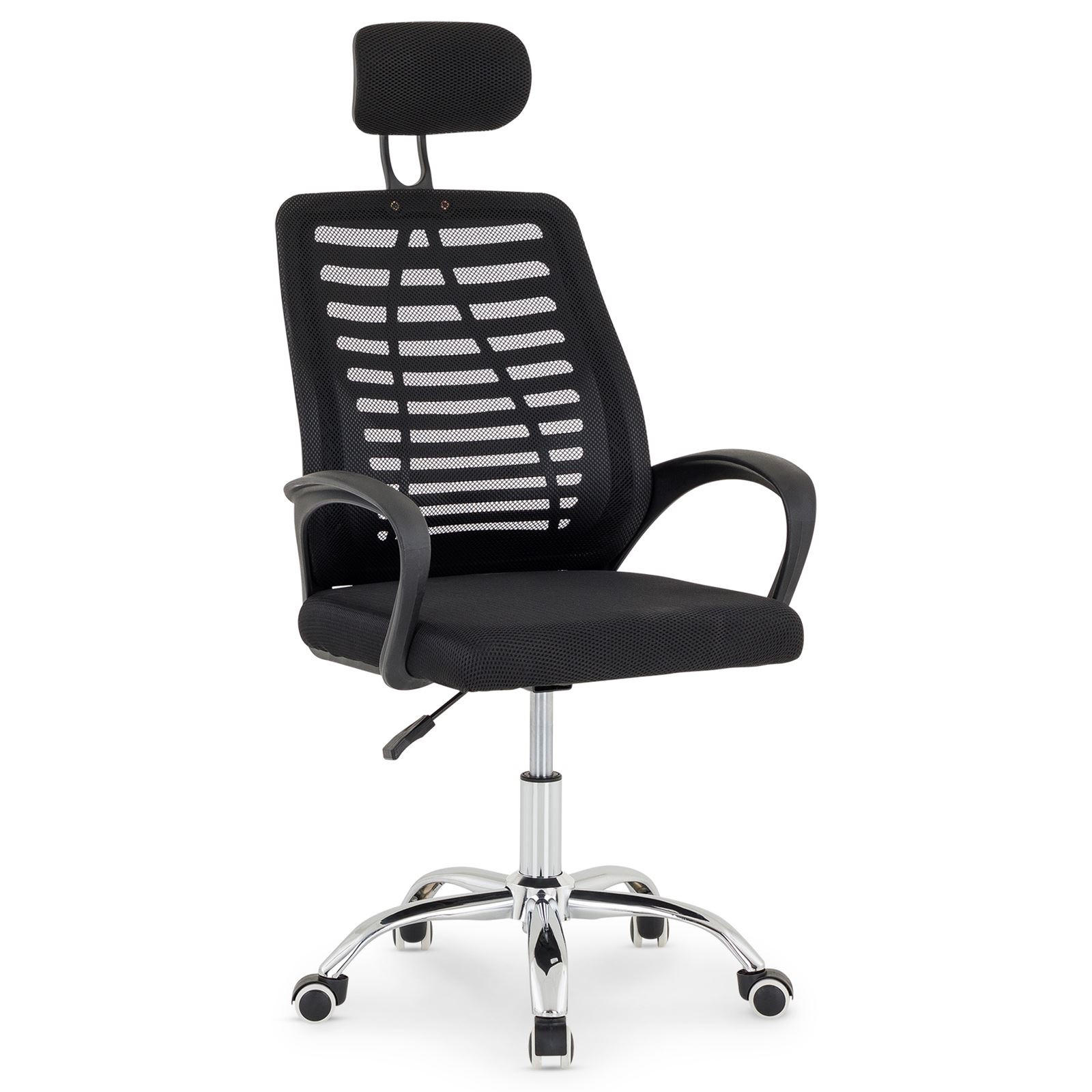 BÜRODREHSTUHL SEATTLE - Schwarz, Kunststoff (45/111/46cm) - IDIMEX