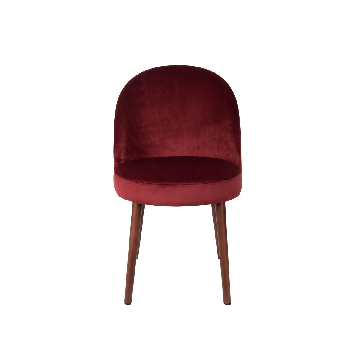 ESSZIMMERSTUHL Barbara Rot - 2 er Set - Rot, Textil (51/85.5/59cm) - Dutchbone