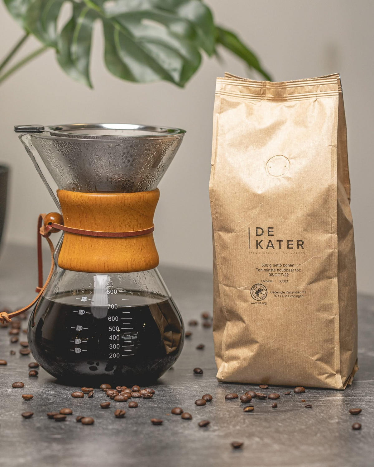 KAFFEEMASCHINE Pour Over Kaffeekanne - 800 ml - Transparent, Glas (2/22/14cm) - Jay Hill