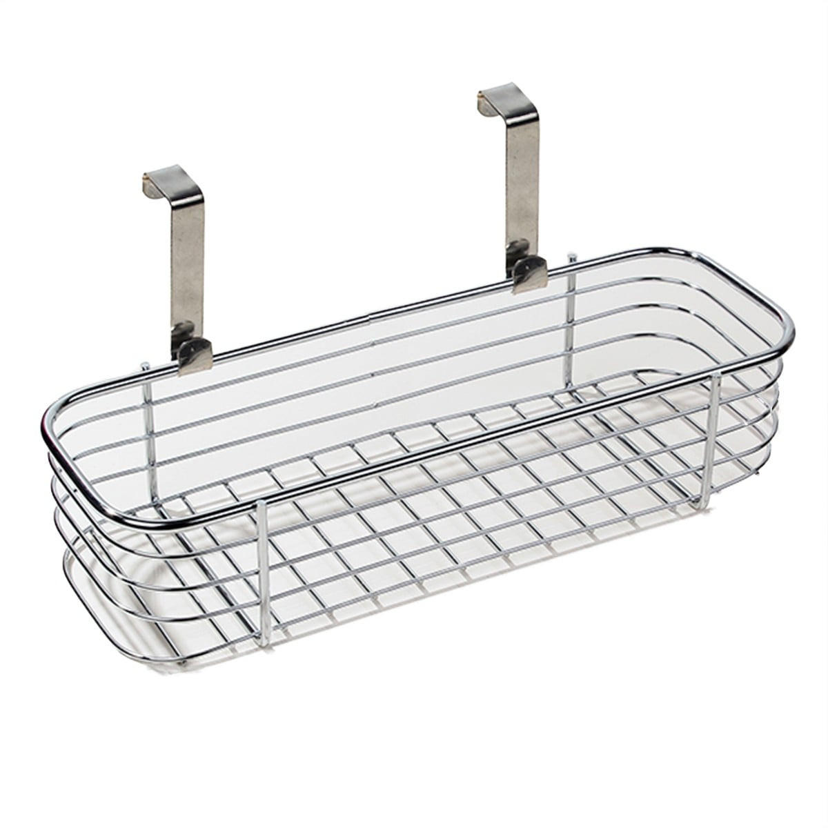 DRAHTKORB zum Aufhängen - 28/9,5/6,5 cm - Silberfarben, Metall (28/9.5/6.5cm) - Calicosy