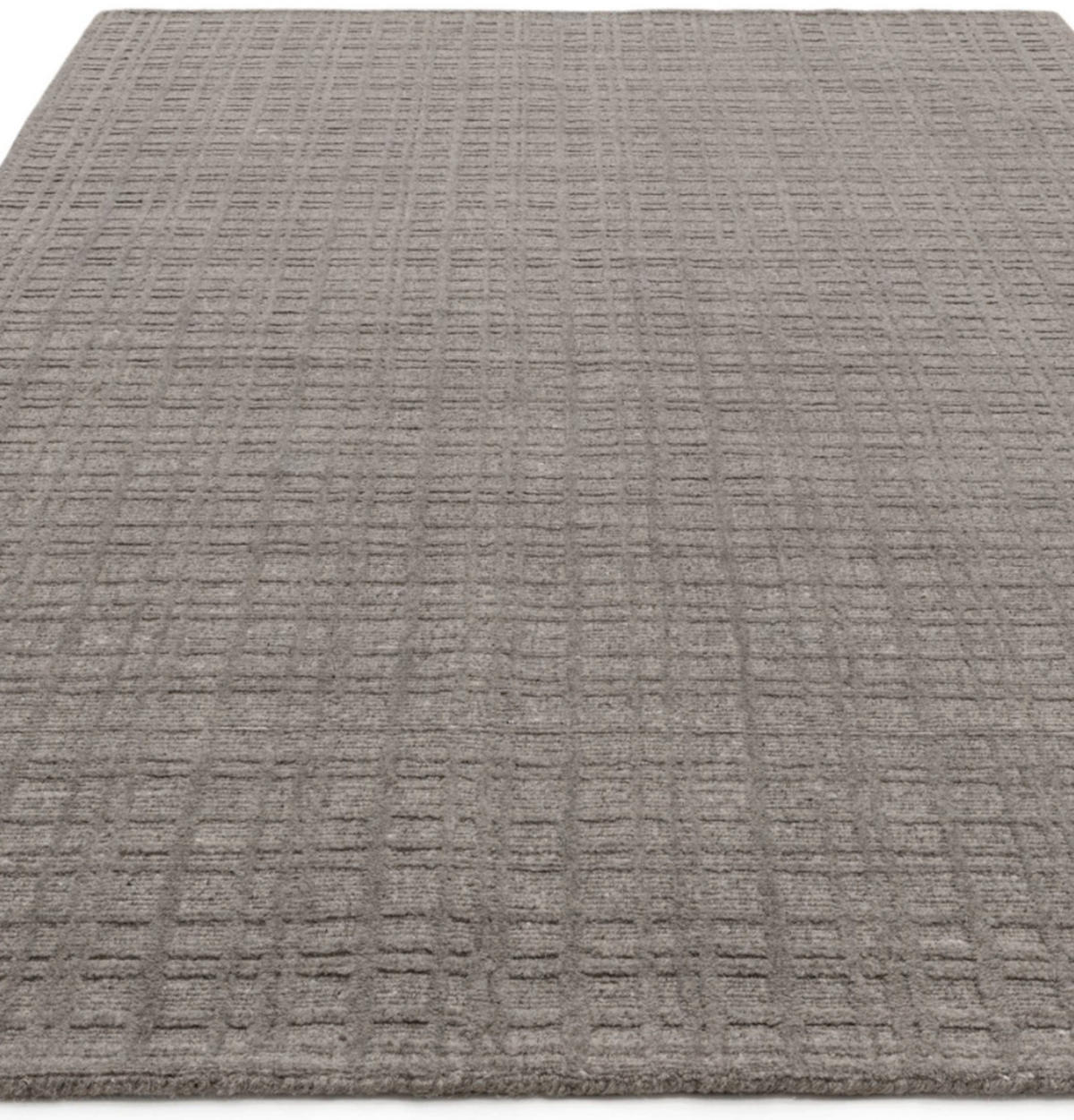 TEPPICH handgewebt Naturfaser HATCHY Grau 200 x 290 cm - Grau, Naturmaterialien (200/290cm) - Novatrend