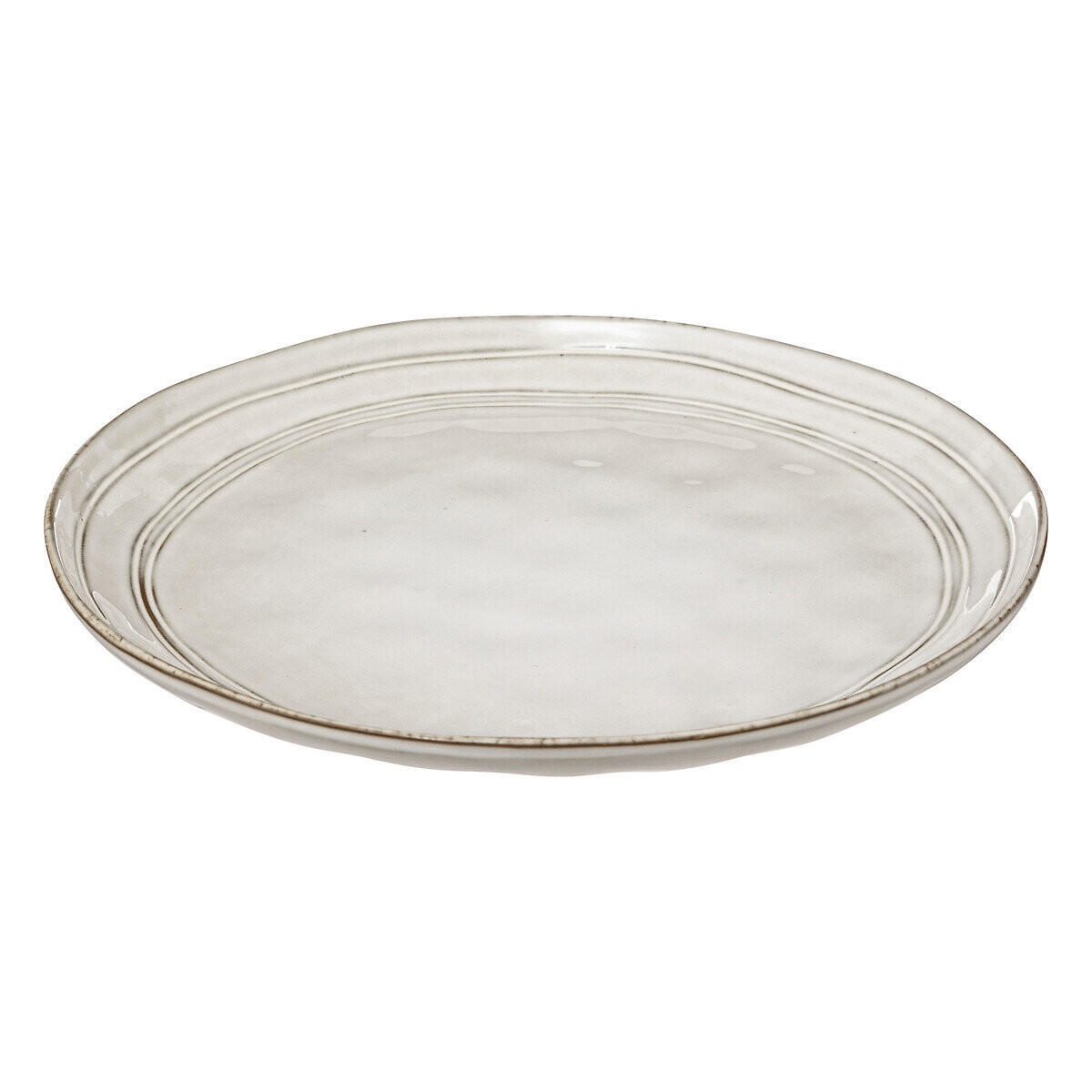 TELLER Flower 12er-Set - Grau, Keramik (2.7/26.5/26.5cm) - Secret de Gourmet