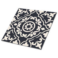 FLIESENAUFKLEBER 9 Stück 30x30 cm selbstklebend Orientalisches Muster - Grau, Textil (30/1.6/30cm) - TULUP