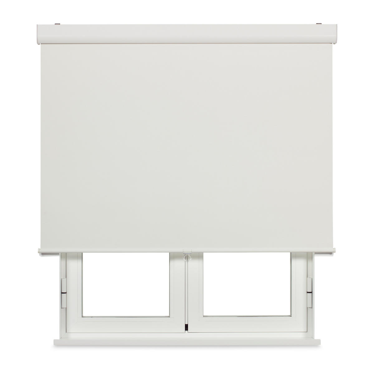 SPRINGSROLLO motorisiert mit Kassette abdunkelnd - Weiß, Textil (75/190/190cm) - VIEWTEX
