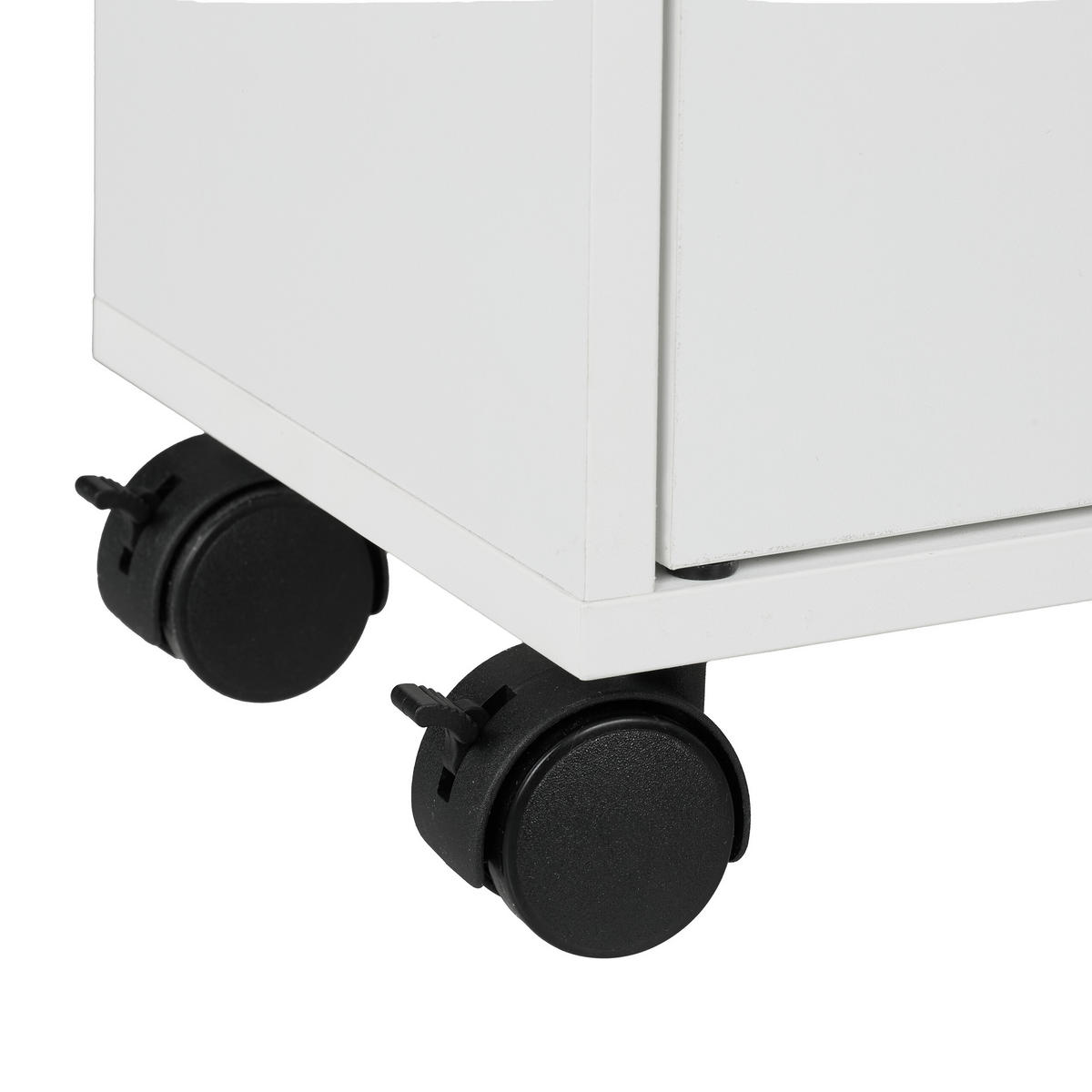 NISCHENSCHRANK - Weiß, Holzwerkstoff/Kunststoff (70/71.5/20cm) - Relaxdays