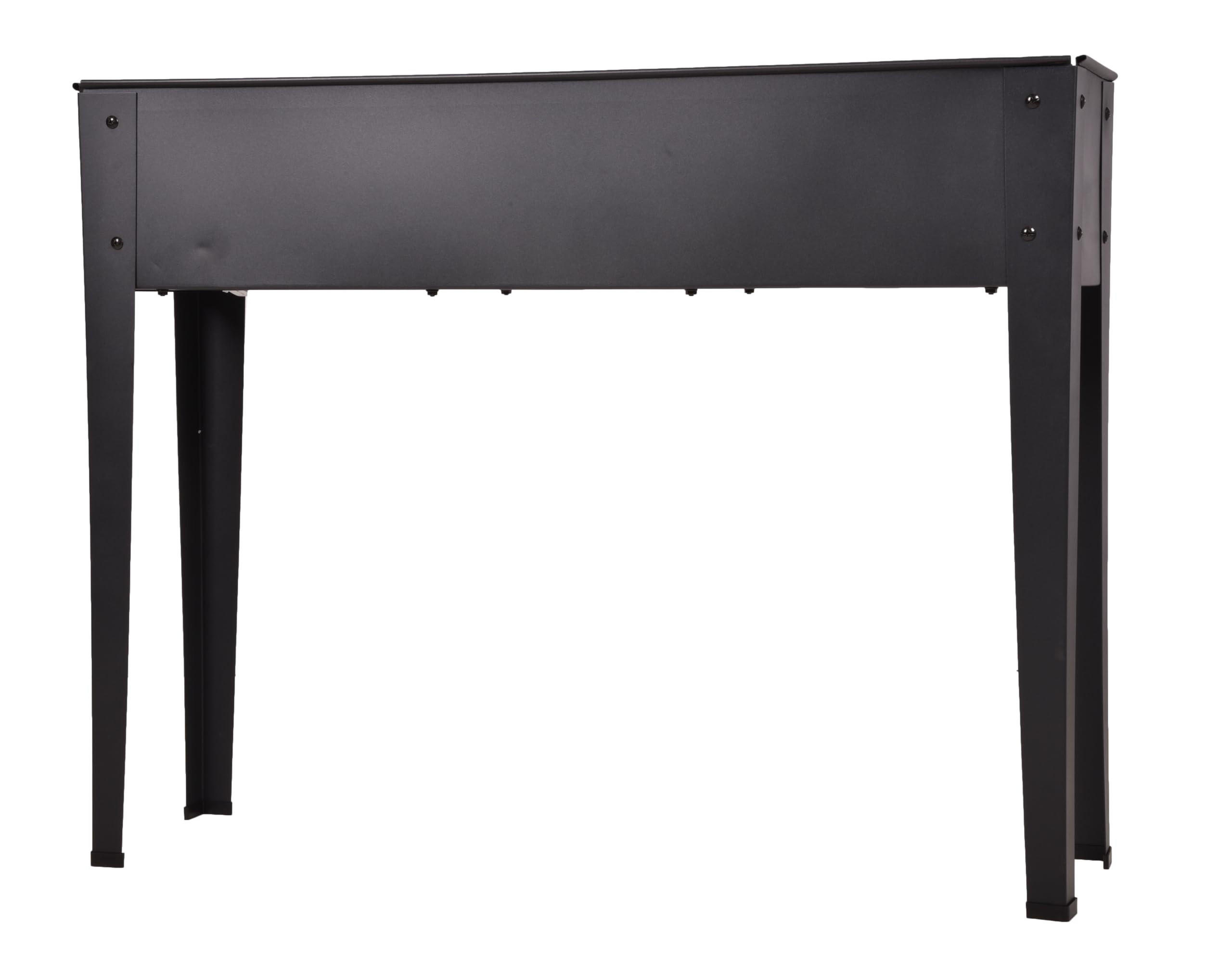 HOCHBEET Bari Anthrazit Stahl Metall-Hochbeet für Garten - Anthrazit, Metall (26.5/80/102cm) - DELUKE