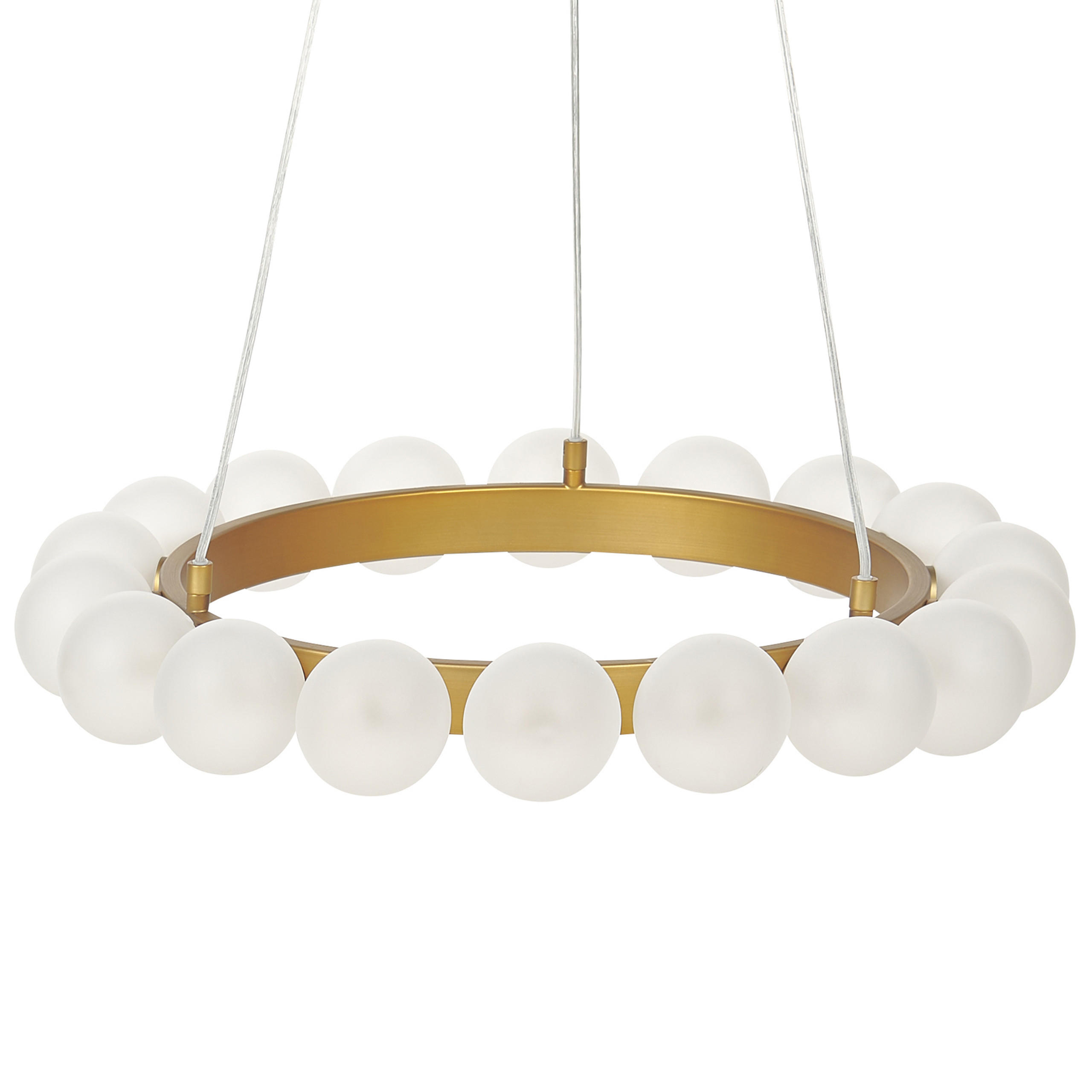 KRONLEUCHTER Georges 59/59/146 cm - Goldfarben, Metall (59/59/146cm) - Beliani