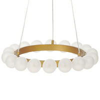 KRONLEUCHTER Georges 59/59/146 cm - Goldfarben, Metall (59/59/146cm) - Beliani