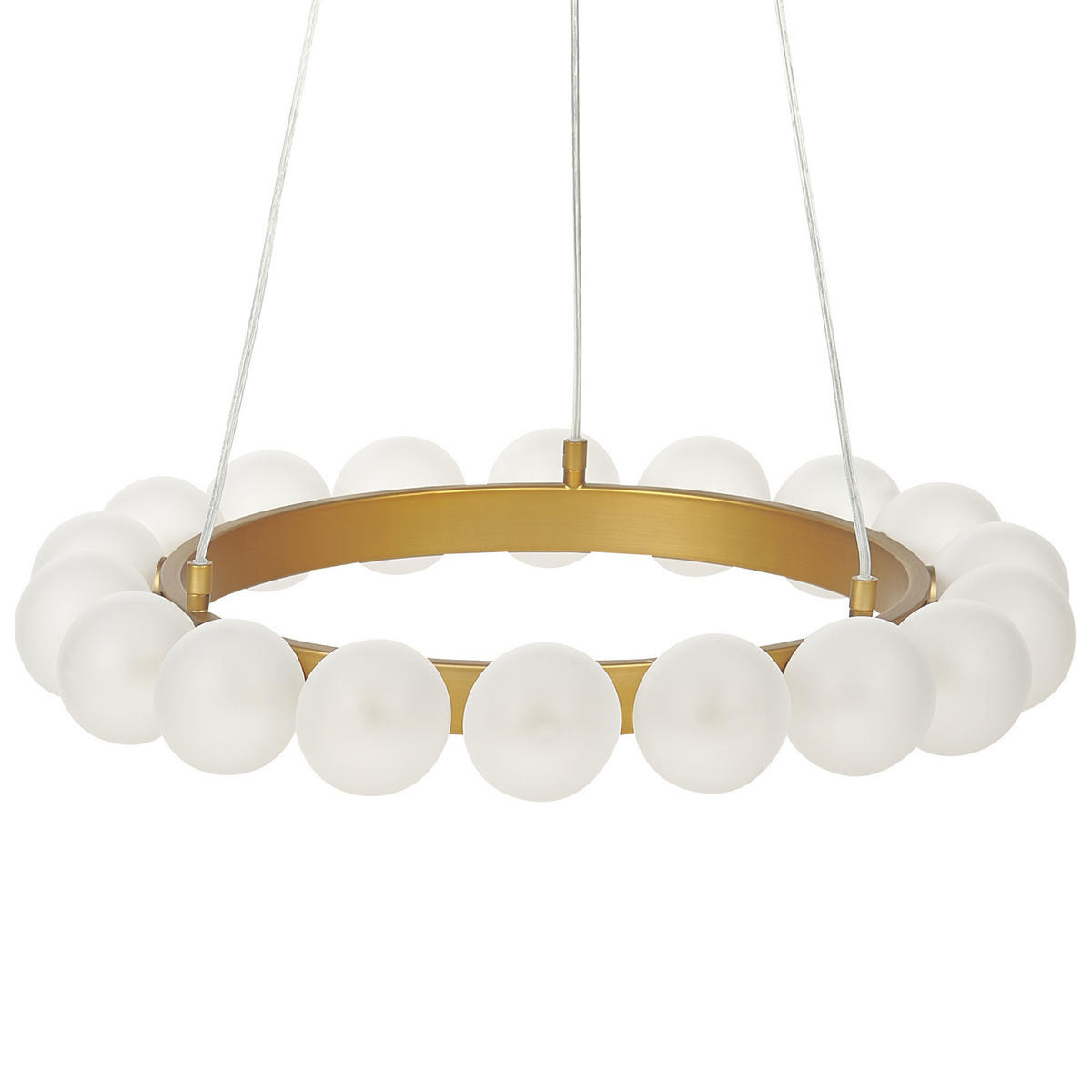 KRONLEUCHTER Georges 59/59/146 cm - Goldfarben, Metall (59/59/146cm) - Beliani