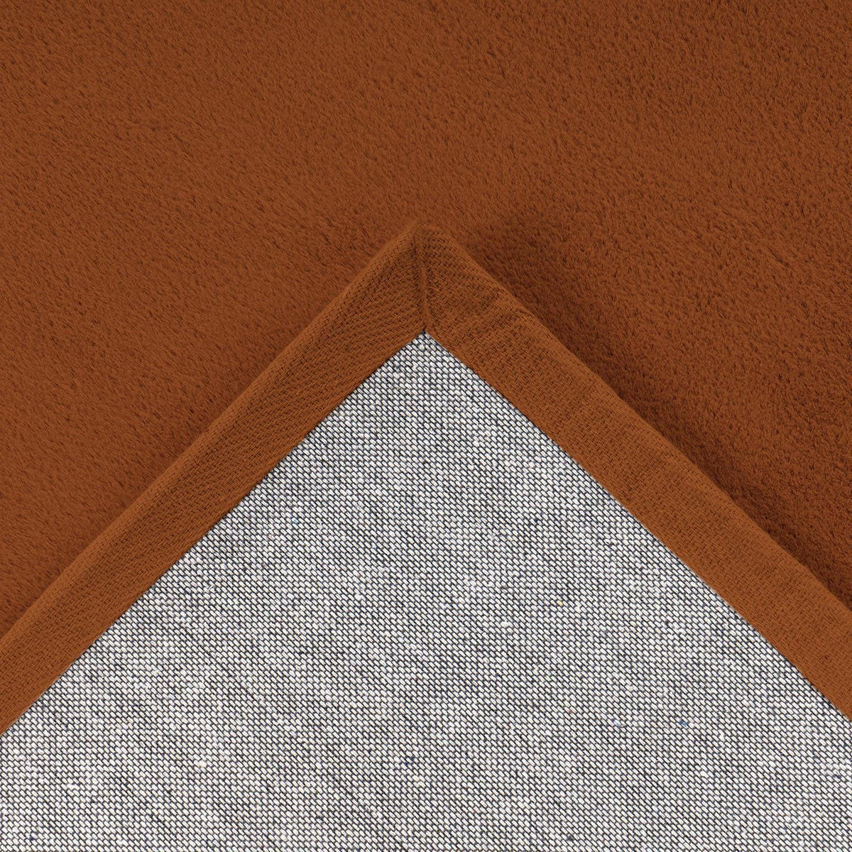 HOCHFLOR-TEPPICH Topia 400 Terra-Rot 160x230 cm - Rot, Textil (230/160cm) - carpet city