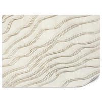 FOTOTAPETE für Wohnzimmer Beige Wellen Abstraktion 400x280 - Beige, Papier (400/280cm) - Muralo