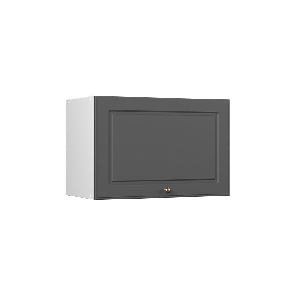 HÄNGESCHRANK Fame-Line, Anthrazit-Gold Landhaus/Weiß, 60 cm - Anthrazit/Weiß, Holzwerkstoff (60/40/34.1cm) - Vicco