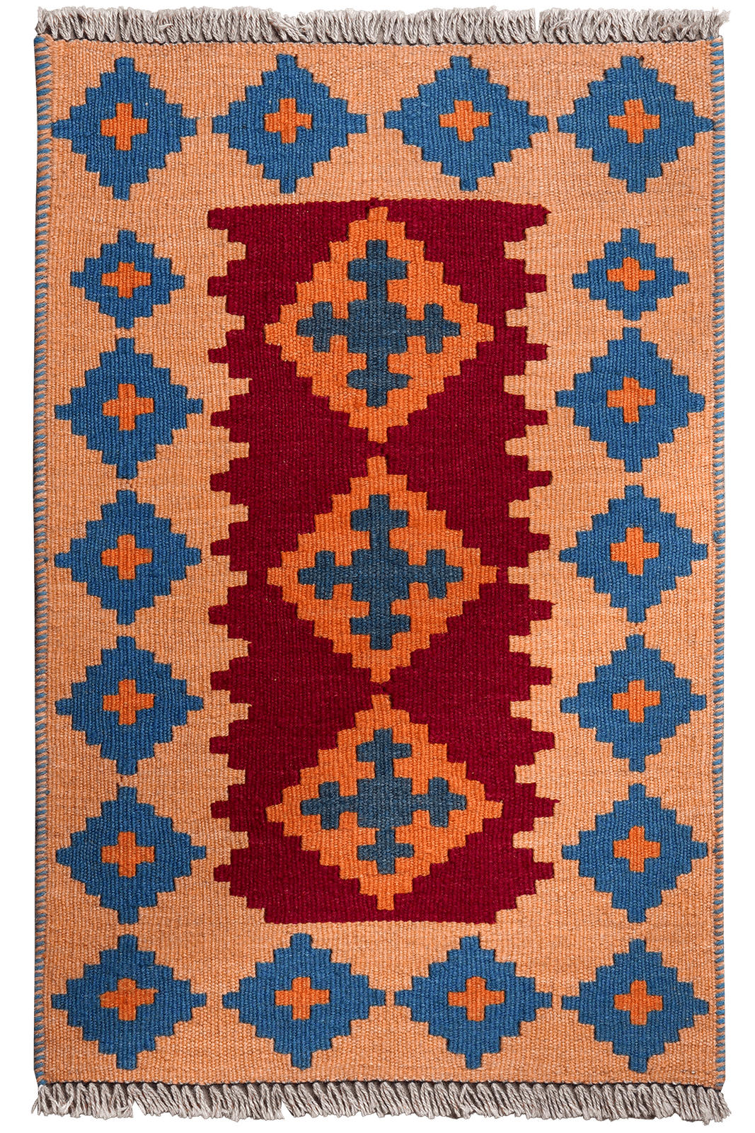 Looma Kelim-Teppich Rot 57x89 cm