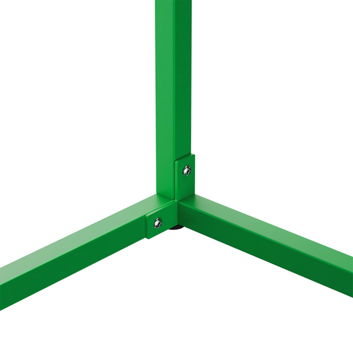 COUCHTISCH 120 cm, Grün - Grün, Metall (90/90/35cm) - Oviala