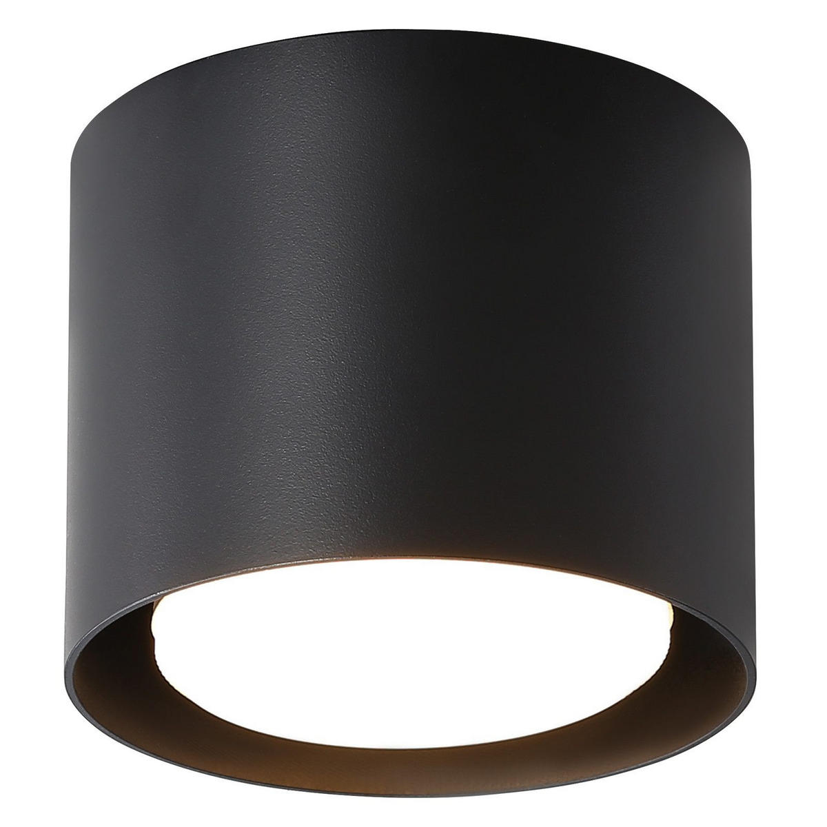 AUFBAULEUCHTE Adelgiso II 10/10/8cm - Schwarz, Metall (10/10/8cm) - Nettlife