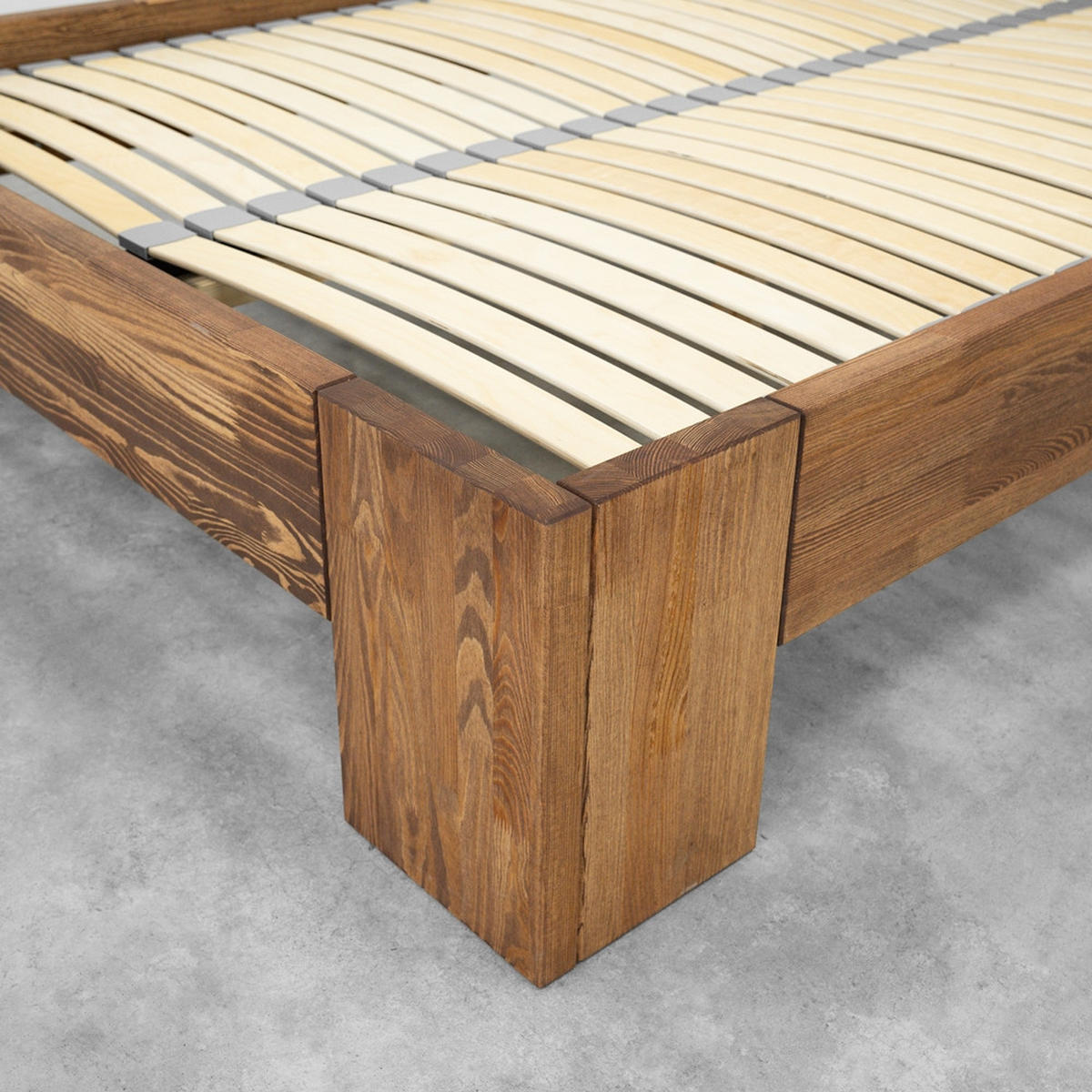 BETT aus Massivholz MARIKA II - Dunkelbraun, Holz (180/200cm) - Seart