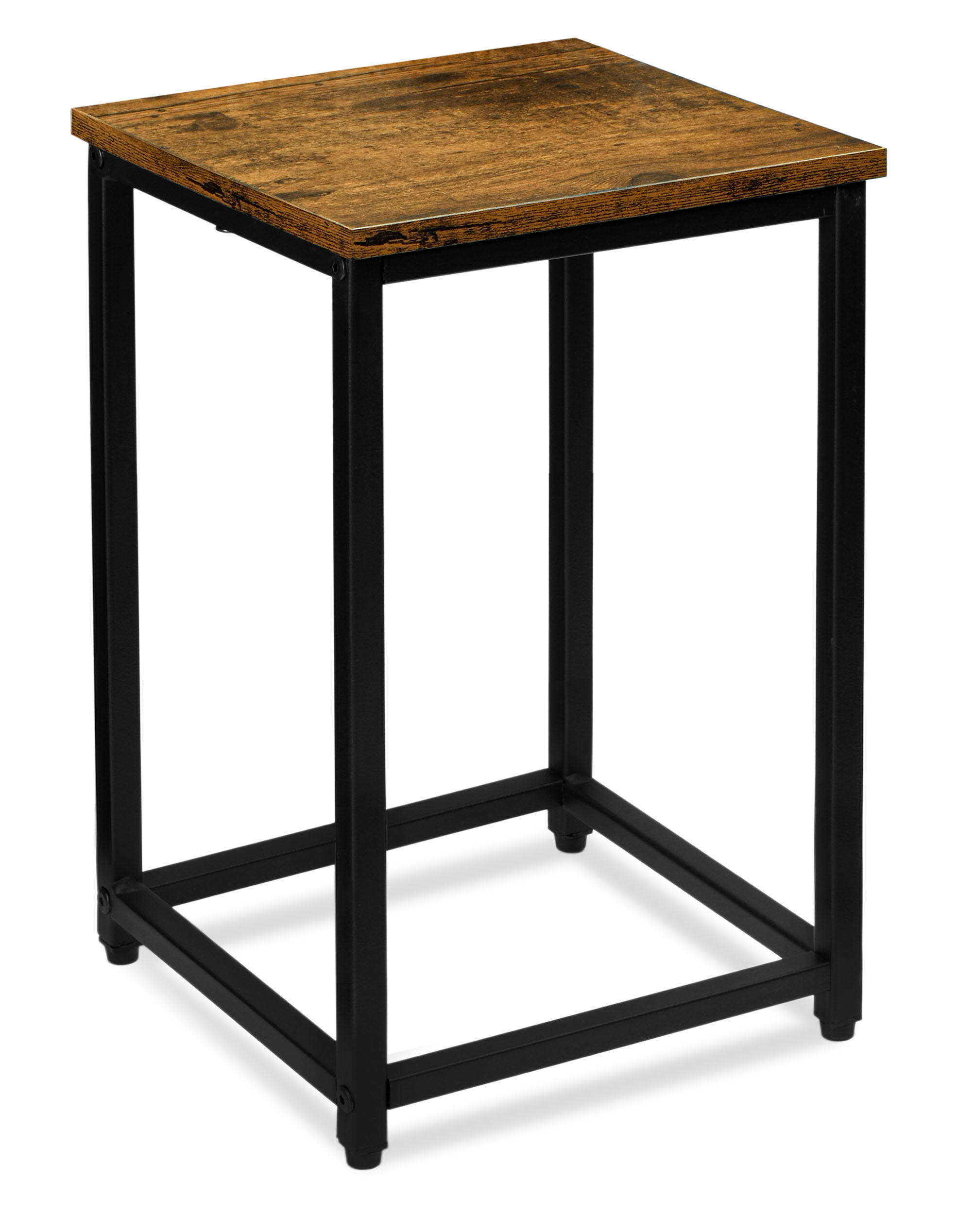 BLUMENSTÄNDER - Dunkelbraun, Holzwerkstoff/Metall (24/24/42.5cm) - Mat-Haus