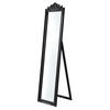 STANDSPIEGEL Arezzo - Schwarz, Glas/Holz (28.5/160/140cm) - [en.casa]