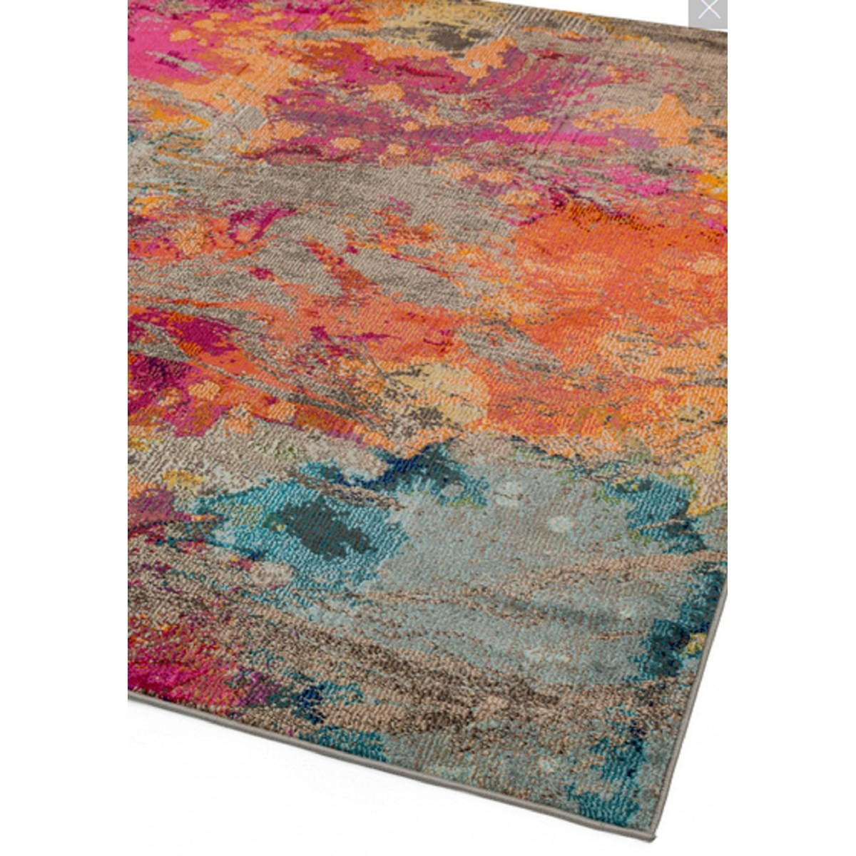 TEPPICH Moderner, flachgewebter für Wohn- und Schlafzimmer GALACTIC Mehrfarbig 160 x 230 cm - Multicolor, Textil (160/230cm) - Novatrend