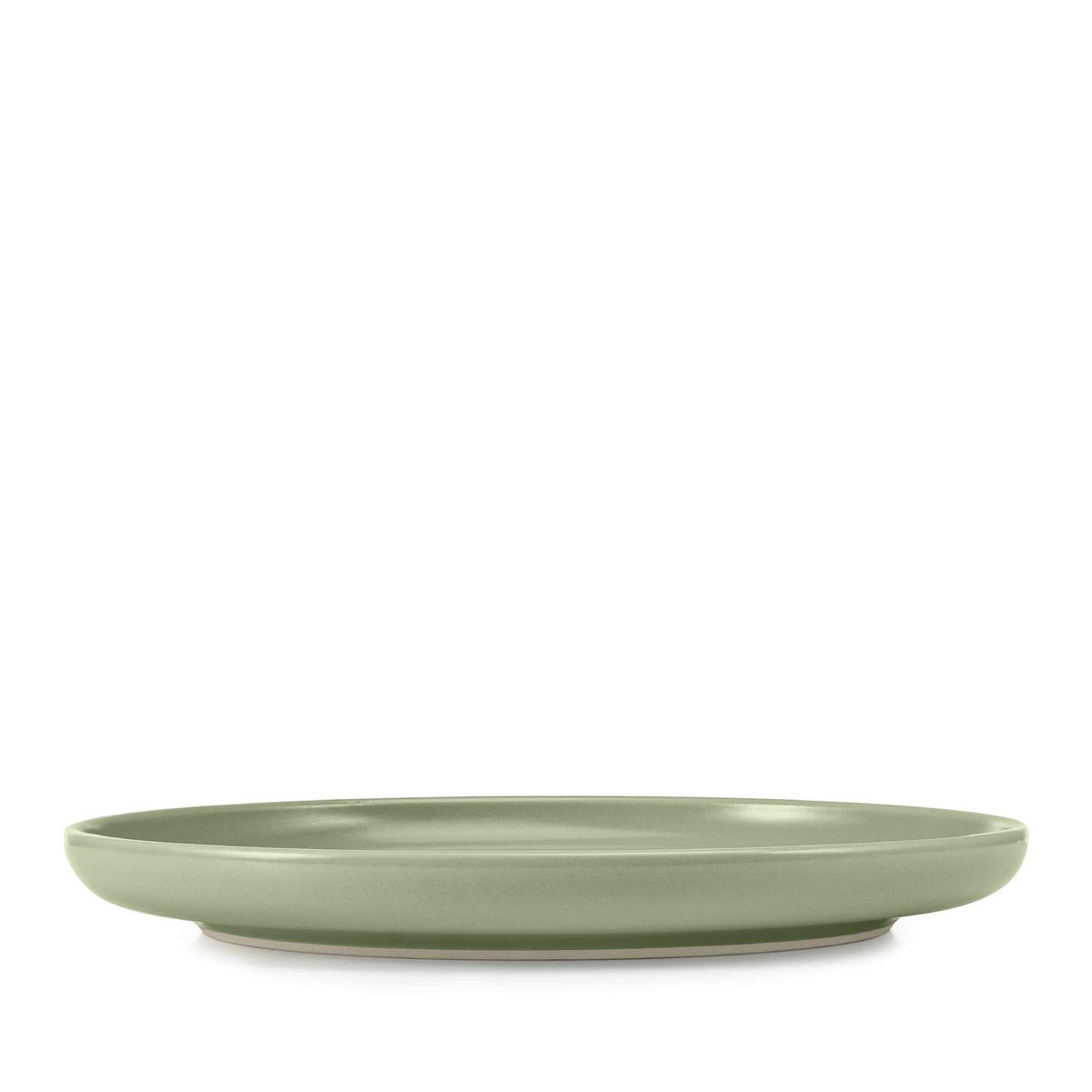 TELLER-SET VICTO 6-tlg Dessertteller - Grün, Keramik (20/2/20cm) - KONSIMO®