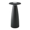 AKKULEUCHTE Nuflair Nachtschwarz - Schwarz, Metall (4.25/4.25/24cm) - Sigor
