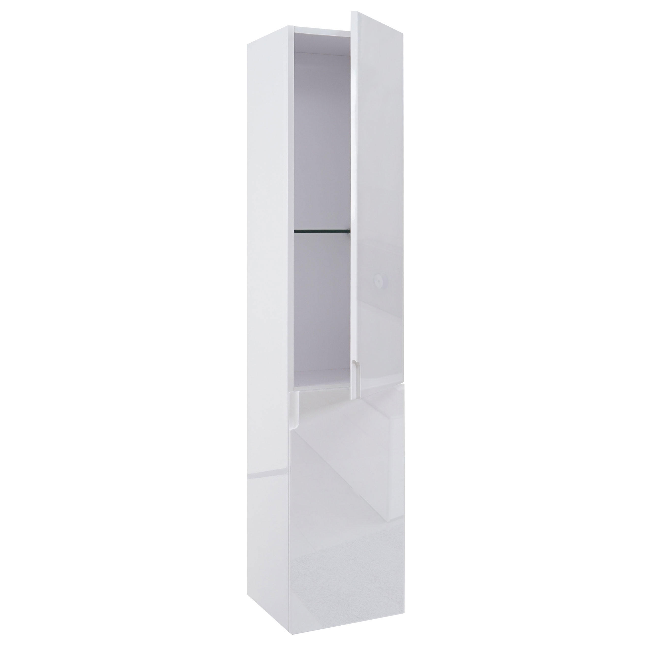 HÄNGESCHRANK Reinweiß - Weiß, Holz (30/150/30cm) - MCW