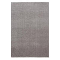 TEPPICH Kurzflor Uni Polypropylen Wohnzimmer Beige Läufer 80x250 - Beige, Textil (80/250cm) - KADIMA DESIGN