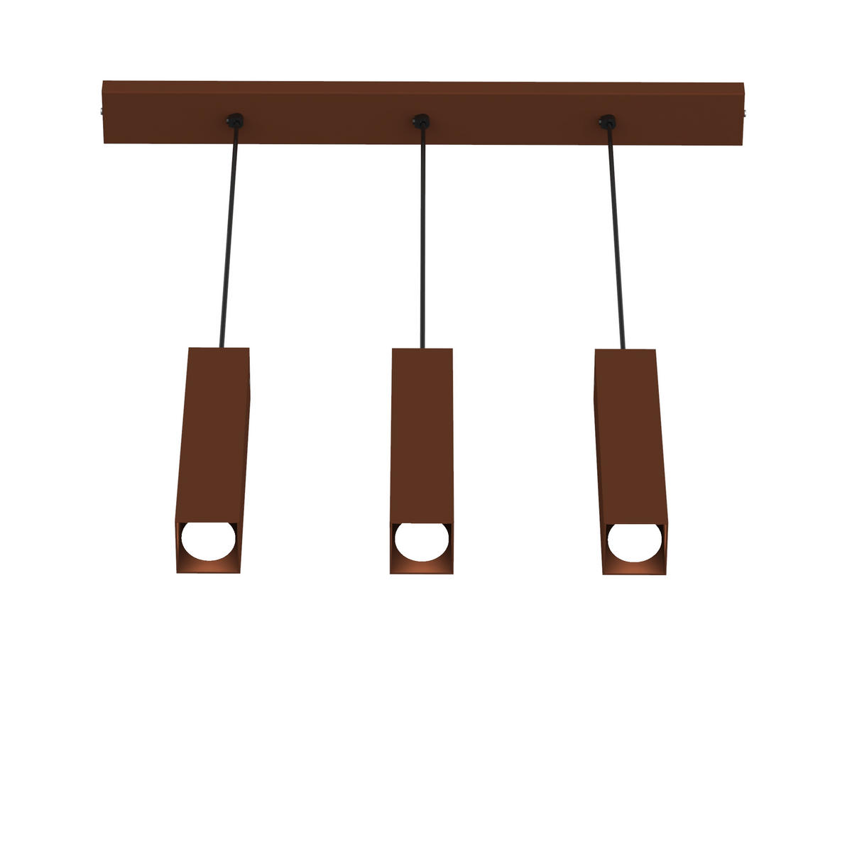 HÄNGELEUCHTE - Dunkelbraun, Metall (6/50/30cm) - Lumicom