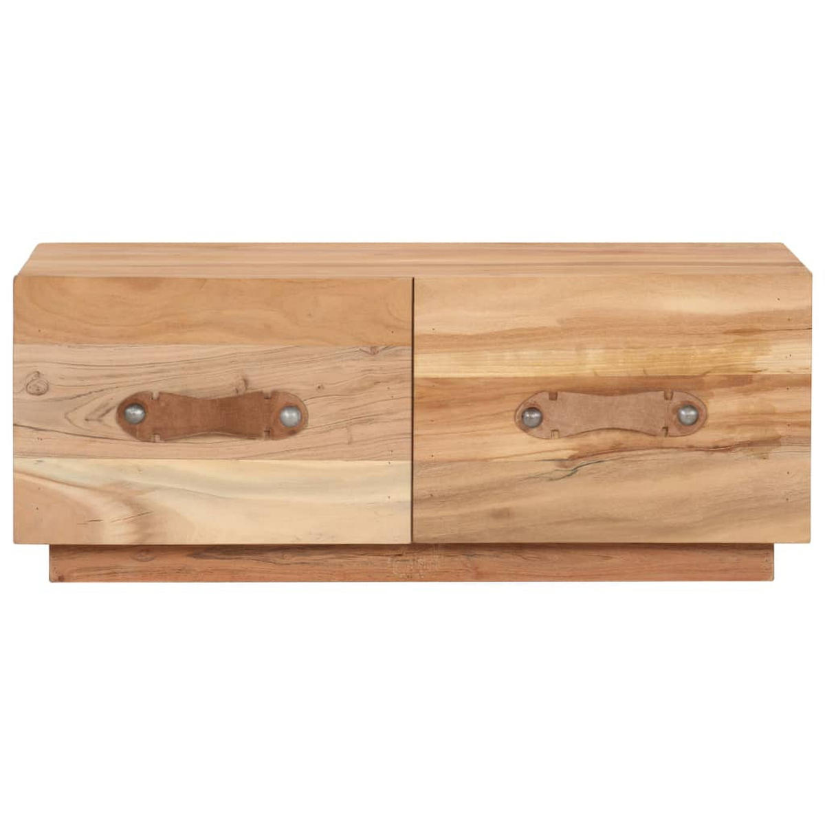 COUCHTISCH 90 x 50 x 35 cm Recyceltes - Braun, Holzwerkstoff (90/50/35cm) - furnicato